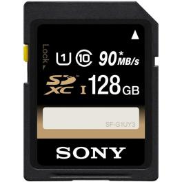 Tarjeta de memoria SD Sony SERIE SF-UY3 de 128Gb Clase 10 90Mb/s