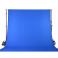 Fondo de tela Reversible Verde & Azul Tamaño 3x3