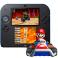Nintendo N2DS Pack Juego Mario Kart 2 Negro y azul
