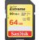 Tarjeta SDHC Extreme Sandisk 64GB 90mb/s