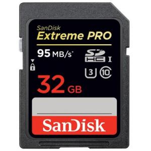 Tarjeta Sandisk SDHC/SDXC UHS-1 Extreme Pro 95MB/s 32Gb