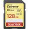 Tarjeta SDHC Extreme Sandisk 128GB 90mb/s