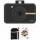 Kit de cámara Polaroid Snap Negra + 20 hojas + Funda