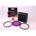 Kit de 3 filtros 62MM Ultrapix: Soft focus, star y FLD
