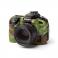 Funda de silicona Easycover para Nikon D7500 Camuflaje