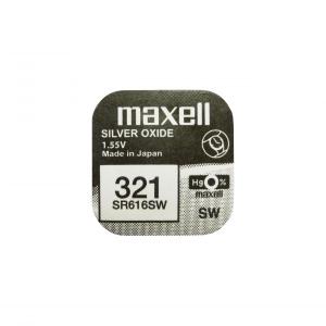 Pila de botón Maxell 321 (SR616SW)