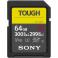 Tarjeta de memoria SD UHS-II Sony serie SF-G Tough 300Mb/s 64gb