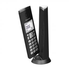Teléfono Inalámbrico Panasonic KXTGB612SPB Dúo - Negro