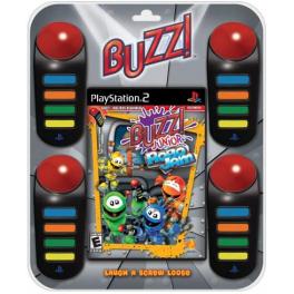 Juego para PlayStation 2 Buzz Junior Robotmanía + mandos buzzers
