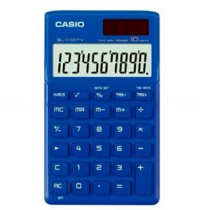 Calculadora Casio SL1110TV Azul