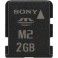 Tarjeta Sony ms micro M2 2GB+Adap.usb 
