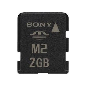 Tarjeta Sony ms micro M2 2GB+Adap.usb 