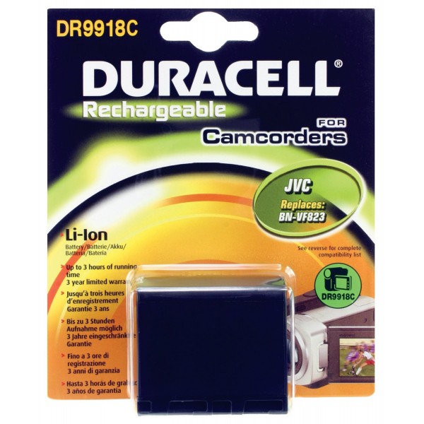 Bateria Duracell DR9918C para JVC
