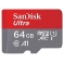 Tarjeta SanDisk Ultra MicroSDXC 64GB 120mb/s
