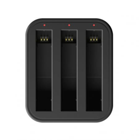 Adaptador de carga del compartimiento de la caja del cargador de batería  portátil para la batería Insta360 X3