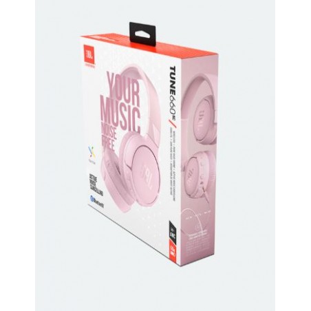 Auriculares Inalámbricos JBL TUNE 500BT con Bluetooth/Micrófono - Rosa