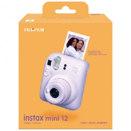Fujifilm instax mini 12 Lila Pack cámara + Papel foto