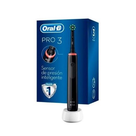 Oral-B PRO 3 Cepillo de Dientes Eléctrico con Mango Recargable y Sensor de  Presión - Oral-B