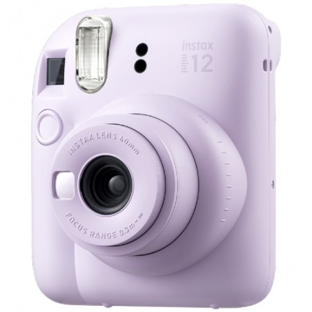 Fujifilm Instax Mini 12 Cámara Instantánea Lilac Purple + Paquete De  Accesorios Minimate Y Funda Personalizada Compatible + Fuji Instax Film  Value Pack (50 Hojas) Flamingo Designer Photo Album
