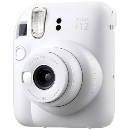  Fujifilm Instax Mini 12 - Funda para cámara instantánea +  cámara, color azul pastel : Electrónica