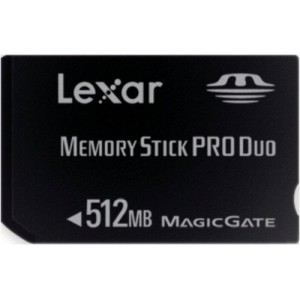 Tarjeta Memory Stick Pro Duo 512mb