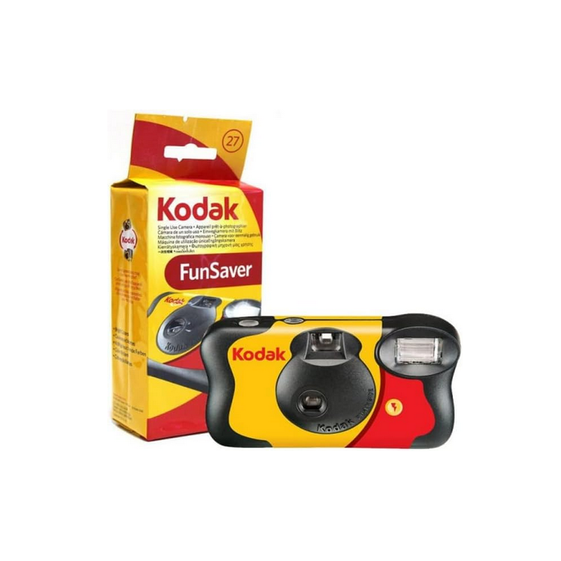 Cámara Desechable Kodak Fun Saver 27 Exposiciones Con Paño- Lapson México