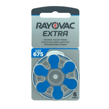 Rayovac Extra Baterías para Audífonos Tamaño 312 - Blister de 6 unidades