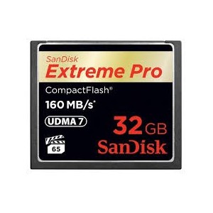 Tarjeta CF Extreme Pro Sandisk 32GB 160MB/s