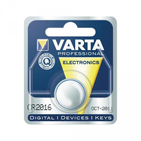 Pila de botón Varta CR2016