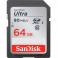 Tarjeta SDXC Ultra Sandisk 64GB